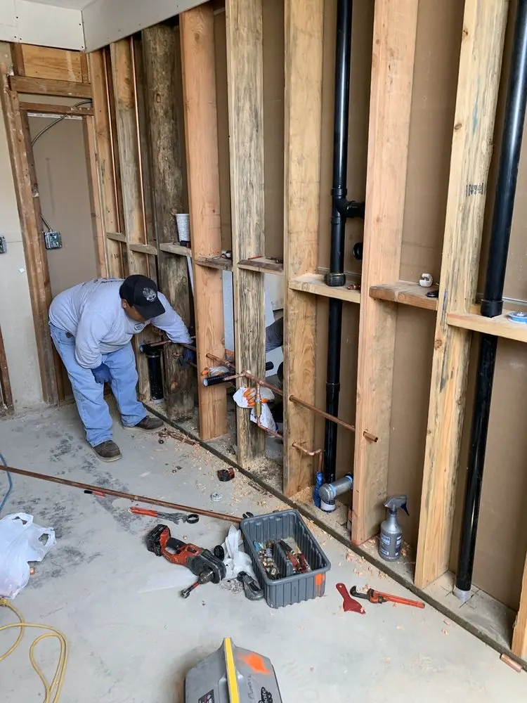 Commercial rough-in plumbing for Gas Line Repair in Candler-McAfee